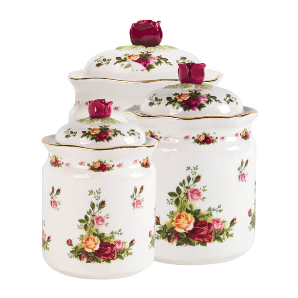 Royal Albert Old Country Roses 3 Piece Teapot Set & Reviews Wayfair